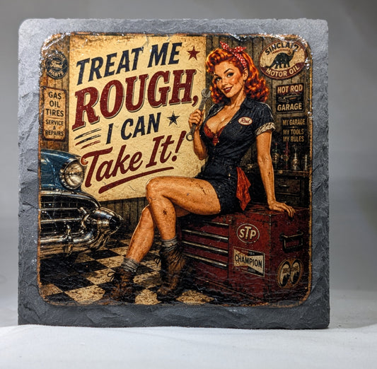 Slate Whiskey coaster #8