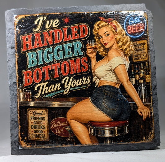 Slate Whiskey coaster #14
